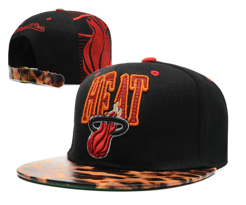 Miami Heat Snapback Hat DF 0512